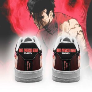 Metal Bat Sneakers Custom One Punch Man Anime Shoes Fan PT06 5