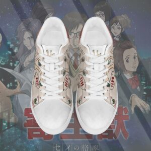 Parasyte Migi Skate Sneakers Horror Anime Shoes PN10 7