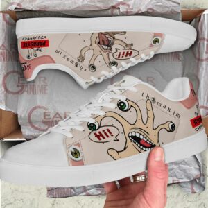 Parasyte Migi Skate Sneakers Horror Anime Shoes PN10 6