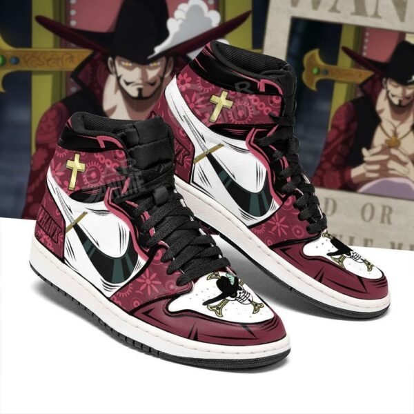 Mihawk Sword Sneakers Skill One Piece Anime Shoes Fan MN06 2