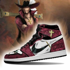 Mihawk Sword Sneakers Skill One Piece Anime Shoes Fan MN06 5