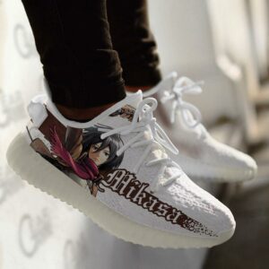 Mikasa Ackerman Shoes Attack On Titan Custom Anime Sneakers TT10 7