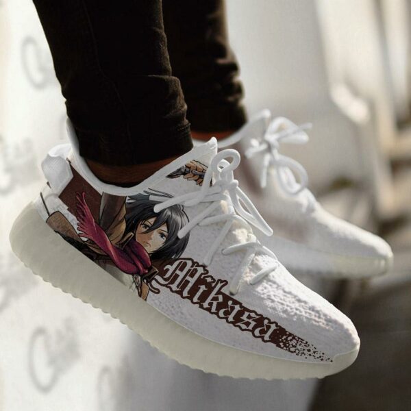 Mikasa Ackerman Shoes Attack On Titan Custom Anime Sneakers TT10 4