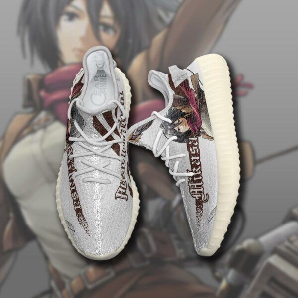 Mikasa Ackerman Shoes Attack On Titan Custom Anime Sneakers TT10 2