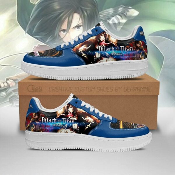 Mikasa Ackerman Attack On Titan Sneakers AOT Anime Shoes 1