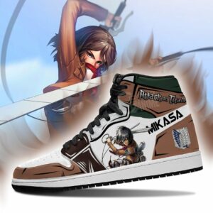 Mikasa Ackerman Sneakers Attack On Titan Anime Sneakers 6