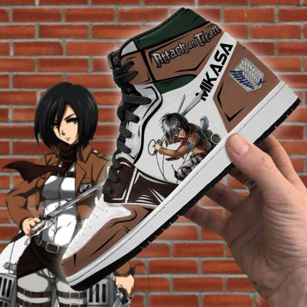 Mikasa Ackerman Sneakers Attack On Titan Anime Sneakers 4