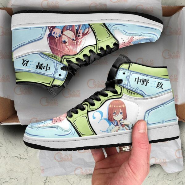 Miku Nakano Sneakers Custom Anime 5-toubun No Hanayome Shoes 3