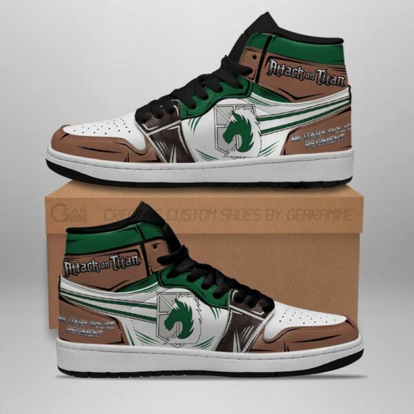 Military Police Sneakers Attack On Titan Anime Sneakers 1