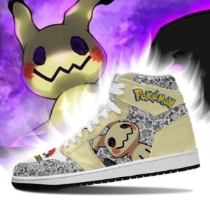 Mimikyu Sneakers Cute Pokemon Sneakers Fan PT04 5