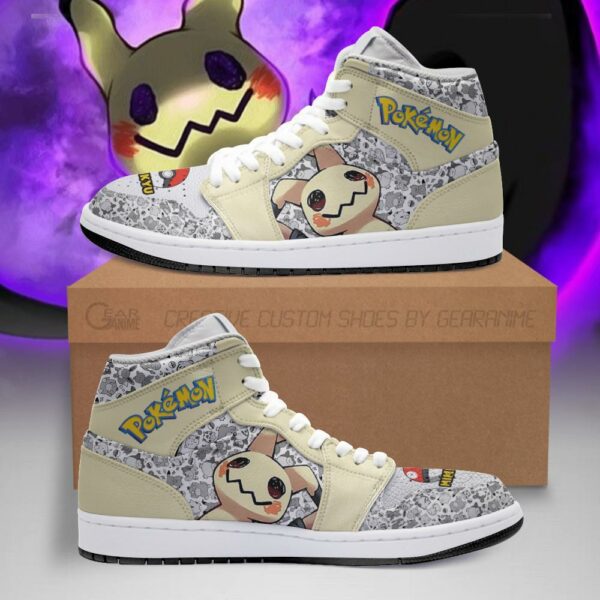 Mimikyu Sneakers Cute Pokemon Sneakers Fan PT04 1