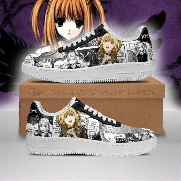 Misa Amane Sneakers Death Note Anime Shoes Fan Gift Idea PT06 1