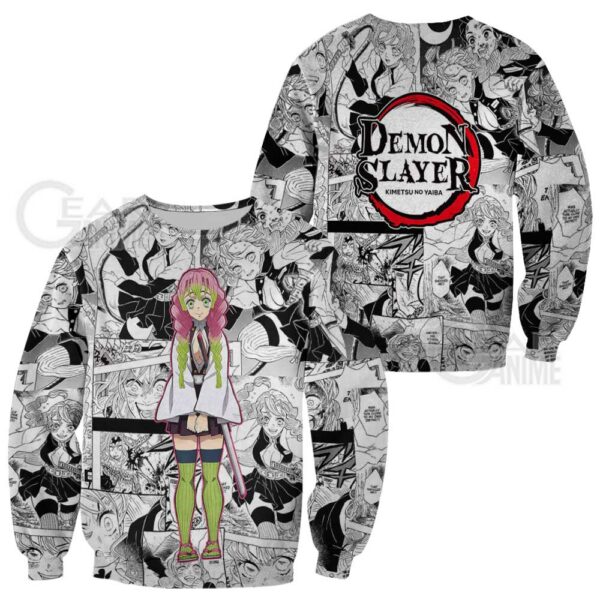 Demon Slayer Mitsuri Kanroji Hoodie Anime Mix Manga KNY Shirt 2