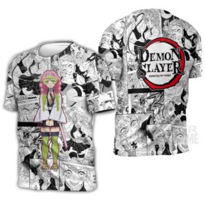 Demon Slayer Mitsuri Kanroji Hoodie Anime Mix Manga KNY Shirt 10