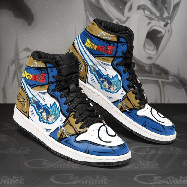 Vegeta Blue Sneakers Custom Whis Symbol DBZ Anime Shoes 2