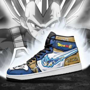 Vegeta Blue Sneakers Custom Whis Symbol DBZ Anime Shoes 6