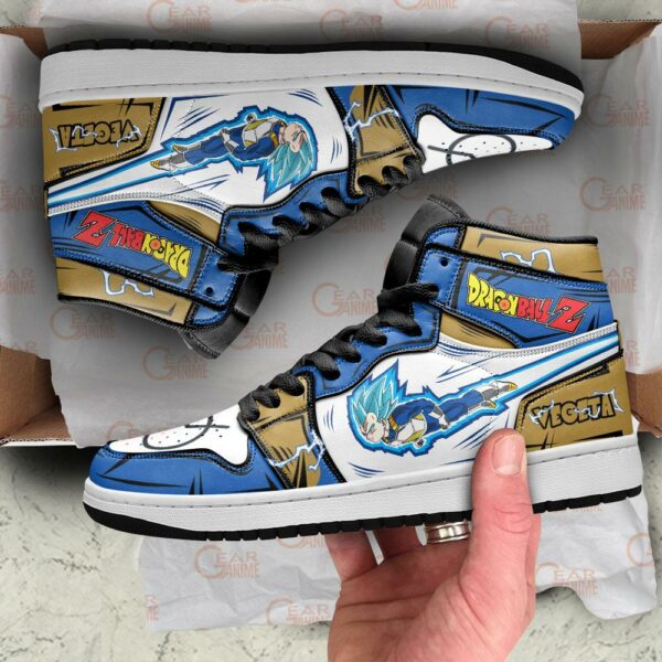 Vegeta Blue Sneakers Custom Whis Symbol DBZ Anime Shoes 4