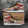 Burning Gundam Sneakers Custom Gundam Anime Shoes Gifts Idea 9