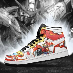 Burning Gundam Sneakers Custom Gundam Anime Shoes Gifts Idea 7