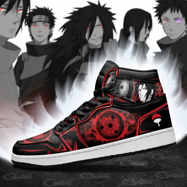 Sharingan Eyes Sneakers Naruto Anime Shoes 4