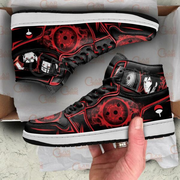 Sharingan Eyes Sneakers Naruto Anime Shoes 3