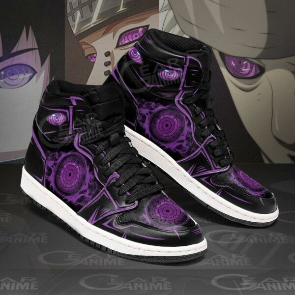 Rinnegan Eyes Sneakers Naruto Anime Shoes 2