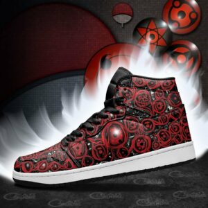 All Sharingan Eyes Sneakers Naruto Custom Anime Shoes 7