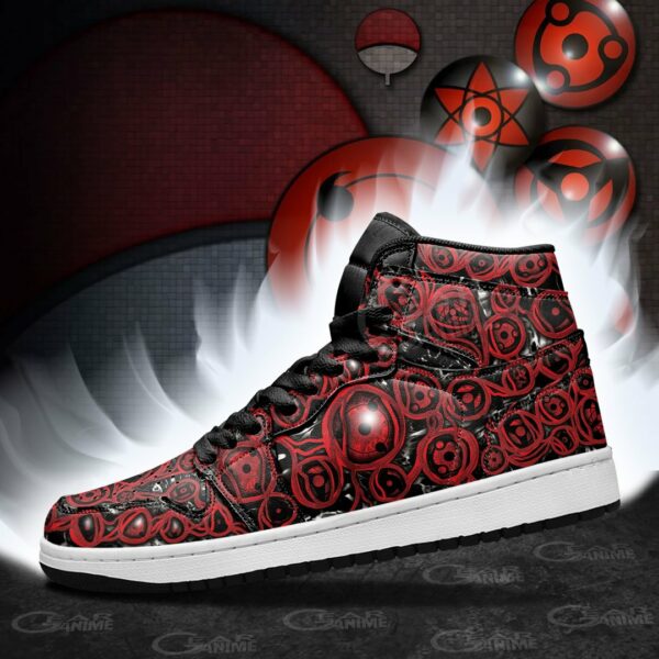 All Sharingan Eyes Sneakers Naruto Custom Anime Shoes 4