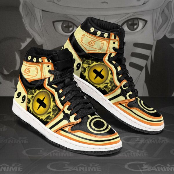 Nine Tails Sage Sneakers Kurama Naruto Eyes Anime Shoes 2