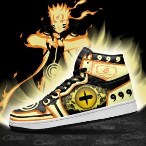 Nine Tails Sage Sneakers Kurama Naruto Eyes Anime Shoes 7