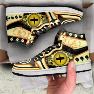 Nine Tails Sage Sneakers Kurama Naruto Eyes Anime Shoes 6