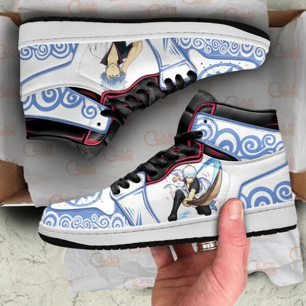 Gintoki Sneakers Gintama Custom Anime Shoes 4