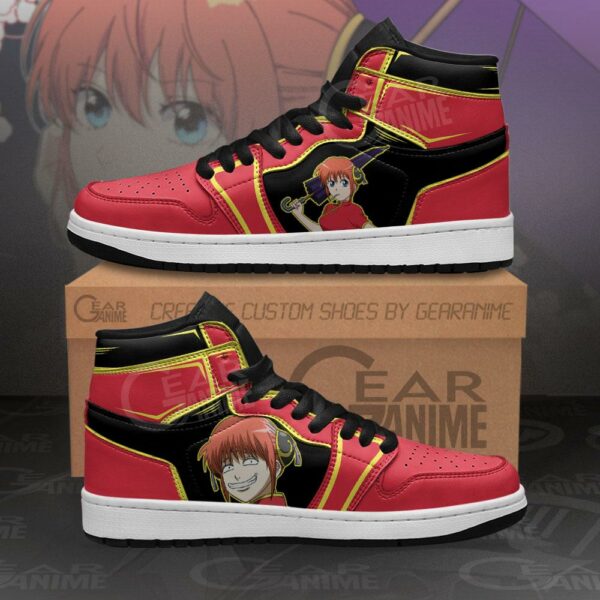 Kagura Sneakers Gintama Custom Anime Shoes 1