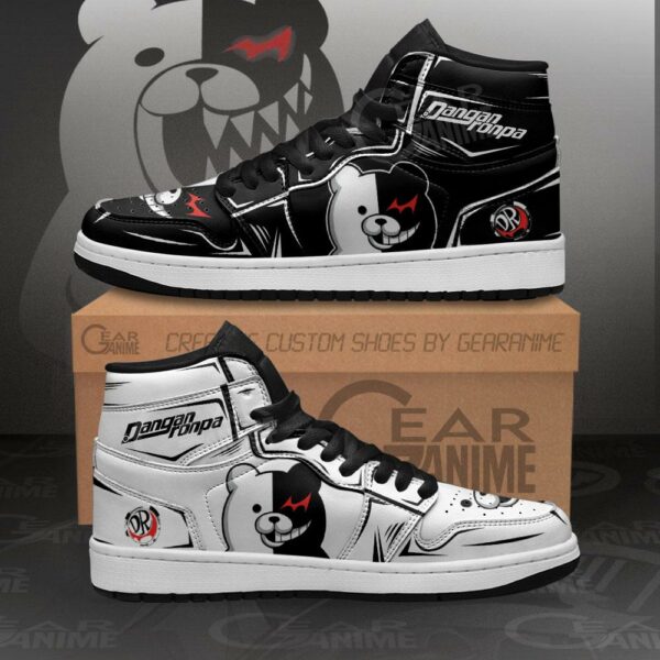 Monokuma Sneakers Danganronpa Custom Anime Shoes 1