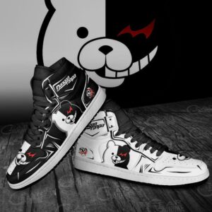 Monokuma Sneakers Danganronpa Custom Anime Shoes 7