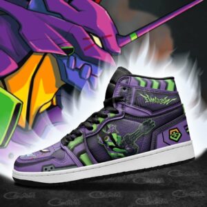 Neon Genesis Evangelion Unit-01 Sneakers Anime Shoes 6