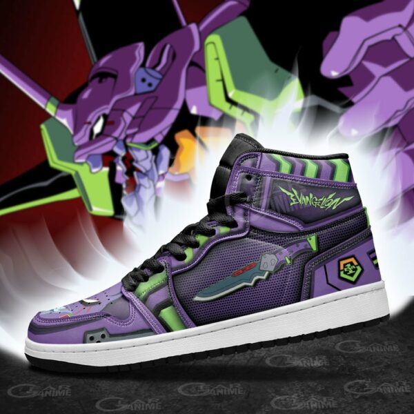 Neon Genesis Evangelion Unit-01 Sneakers Weapon Anime Shoes 3