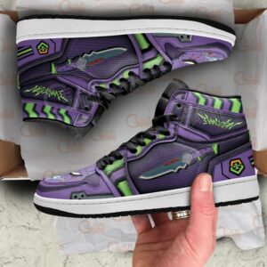 Neon Genesis Evangelion Unit-01 Sneakers Weapon Anime Shoes 7