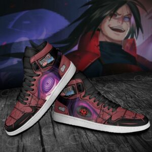 Madara Eyes Sneakers Custom Rinnegan & Mangekyou Sharingan Anime Shoes 7