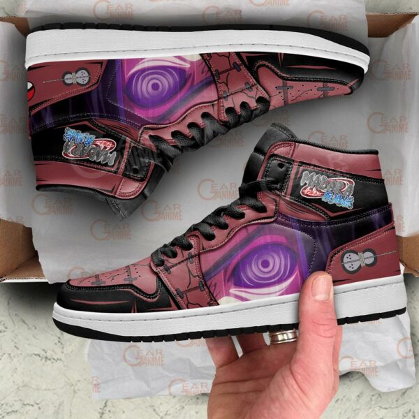 Madara Eyes Sneakers Custom Rinnegan & Mangekyou Sharingan Anime Shoes 2