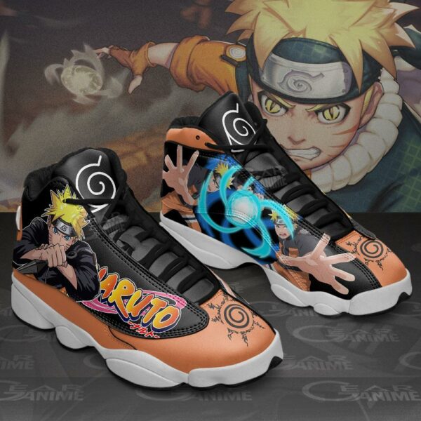 Uzumaki Naruto Rasengan Jd13 Sneakers Custom Anime Shoes 2