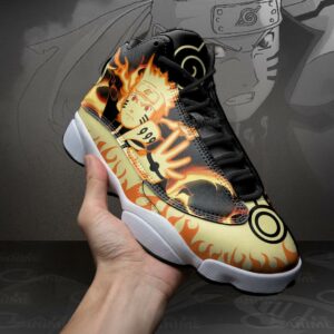 Naruto Kurama Mode Jd13 Sneakers Naruto Custom Anime Shoes 6