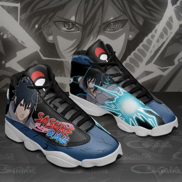 Uchiha Sasuke JD13 Sneakers Naruto Custom Anime Shoes 2