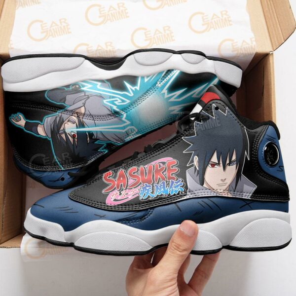 Uchiha Sasuke JD13 Sneakers Naruto Custom Anime Shoes 4