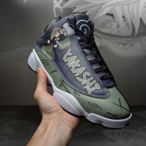 Hatake Kakashi JD13 Sneakers Jounin Naruto Custom Anime Shoes 6