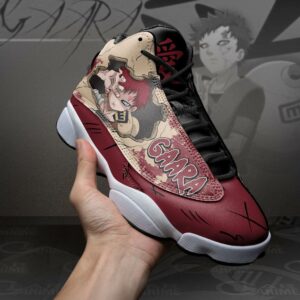 Gaara JD13 Sneakers Sand Skill Naruto Custom Anime Shoes 6