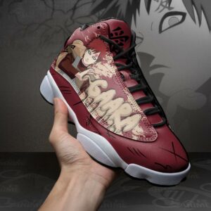 Gaara JD13 Sneakers Sunagakure Naruto Custom Anime Shoes 6