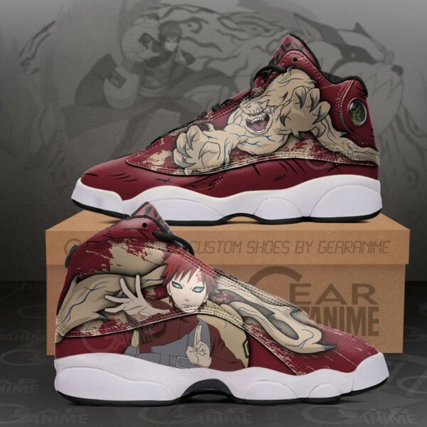 Gaara and Shukaku JD13 Sneakers Naruto Anime Shoes 1