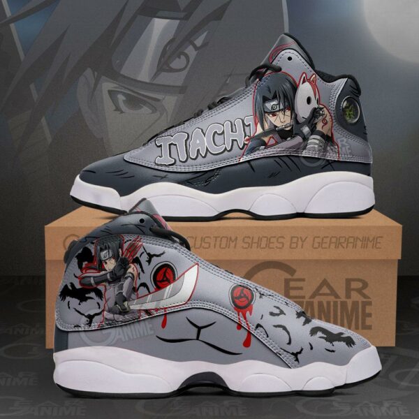 Itachi Anbu Jd13 Sneakers Naruto Custom Anime Shoes 1