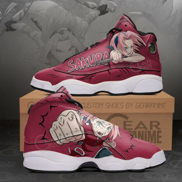 Haruno Sakura JD13 Sneakers Naruto Custom Anime Shoes 1